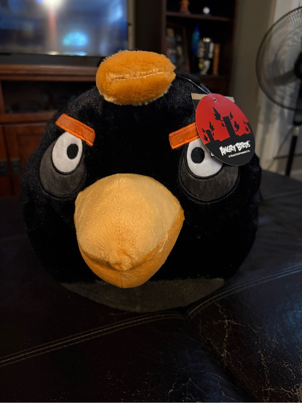 Angry Birds Black Bird plush Backpack